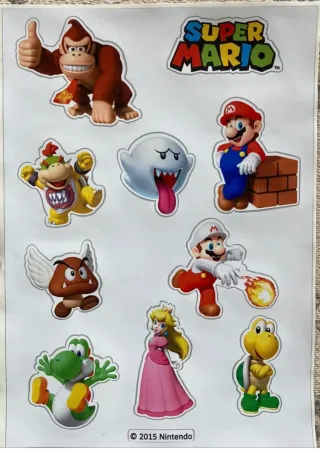 Funda Mario Land 3DS, Hucha, Stickers y Hot Wheels