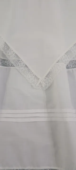 Manteleta Fallera Juvenil/Adulto Blanca