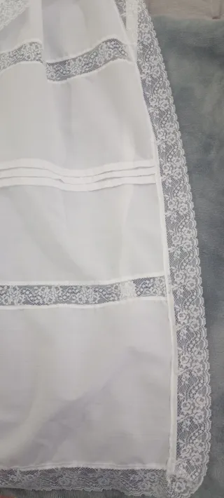 Manteleta Fallera Juvenil/Adulto Blanca