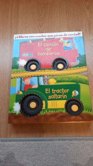 Libros infantiles de vehículos con ruedas