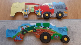 Libros infantiles de vehículos con ruedas
