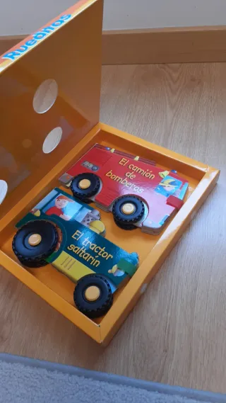 Libros infantiles de vehículos con ruedas