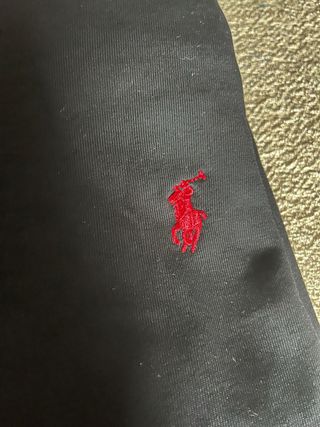 Sudadera Polo Ralph Lauren Negra Media Cremallera