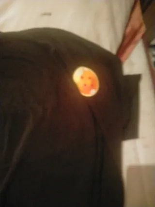 Camisa Negra con Diseño Goku y Esferas