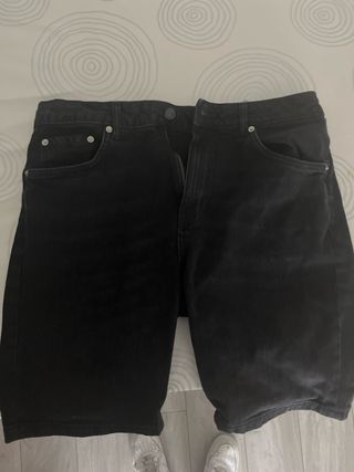Tejanos cortos negros