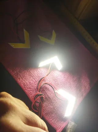 Indicatori di direzione Led a V  per auto/moto