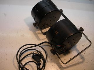 Foco giratorio Eurolux negro