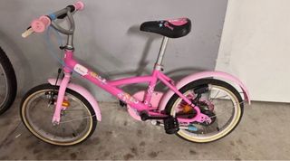 Bicicleta niña rosa