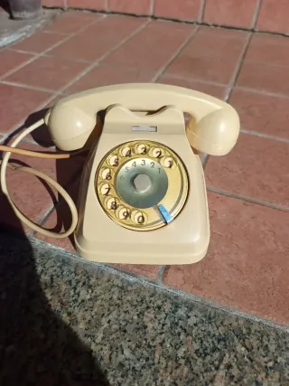Telefono a disco Auso S62 Avorio