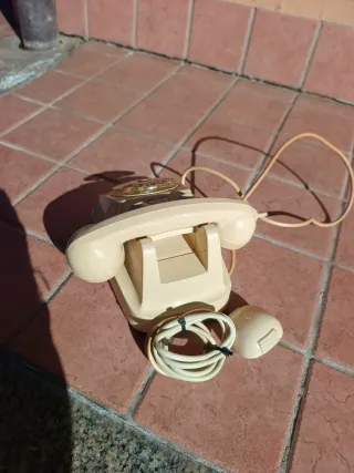 Telefono a disco Auso S62 Avorio