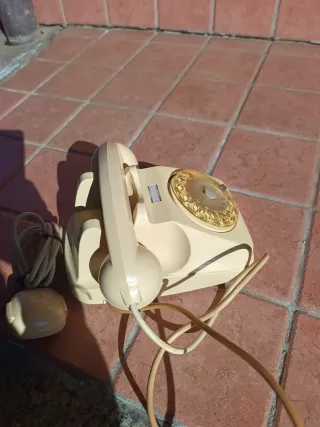 Telefono a disco Auso S62 Avorio