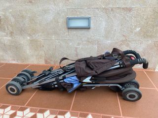 Silla de paseo Maclaren azul