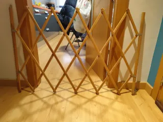 Valla de madera extensible