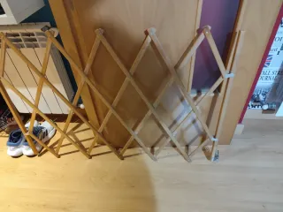 Valla de madera extensible