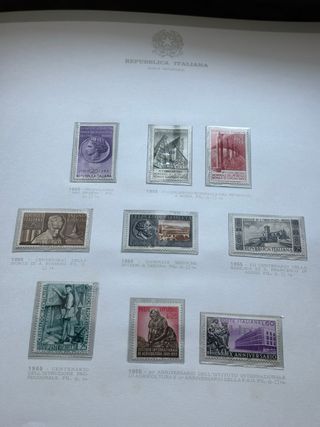 3 Album Francobolli Repubblica Italiana