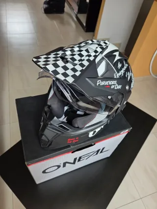 Casco Oneal Sierra Negro/Blanco