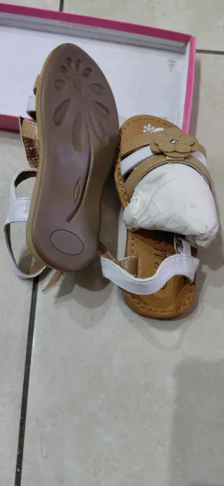 3 Pares Sandalias Infantiles Talla 24 y 25