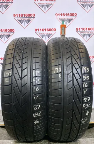 195 55 16 V GOODYEAR RUEDA AL 90% VIDA UTIL