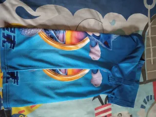 Camiseta Sonic Azul Talla 10.