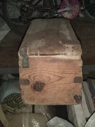 Bandeja de madera rústica