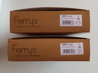 CONJUNTO TÉRMICO FERRY'S NEGRO ELÁSTICO - TALLA L