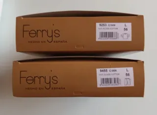 CONJUNTO TÉRMICO FERRY'S NEGRO ELÁSTICO - TALLA L