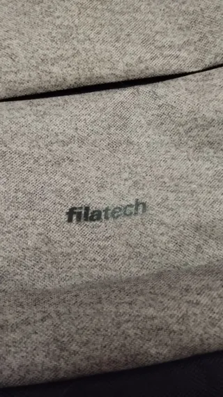 Mochila Fila Filatech Gris y Negra