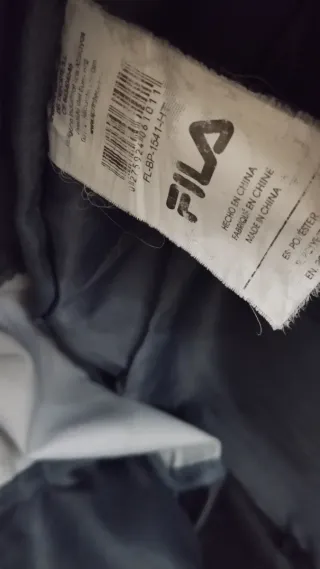 Mochila Fila Filatech Gris y Negra