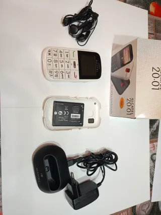 Alcatel 20.01 Bianco - Telefono Mobile