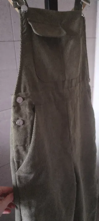 Peto de pana verde oliva