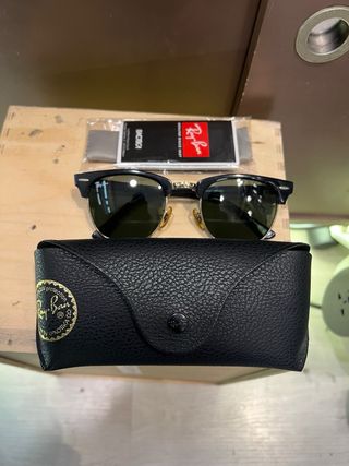 Gafas de Sol Ray-Ban Clubmaster Negras
