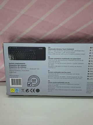 Teclado Mitsai Q500 Wireless com Touchpad