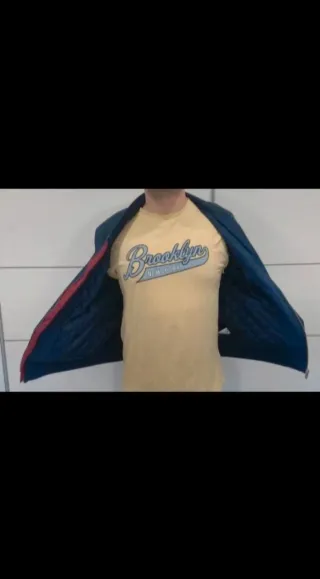 Chaqueta bomber Fila azul Talla L