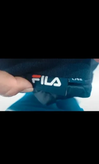 Chaqueta bomber Fila azul Talla L