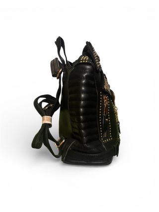 Zaino Donna  in similpelle con Borchie oro