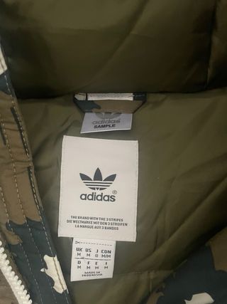 Plumas Adidas Camuflaje descatalogado