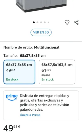 Armario 2 puertas Terry, Jline 68