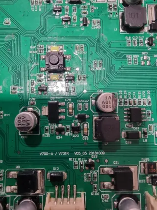 Placa electrónica y módulo aspiración Conga 990