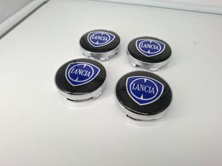 4 Coprimozzi Lancia 60mm Nuovi