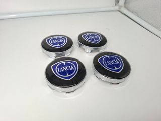 4 Coprimozzi Lancia 60mm Nuovi