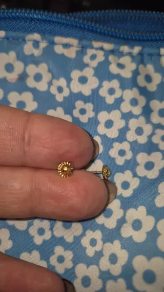 Pendientes Oro 18k Bolas