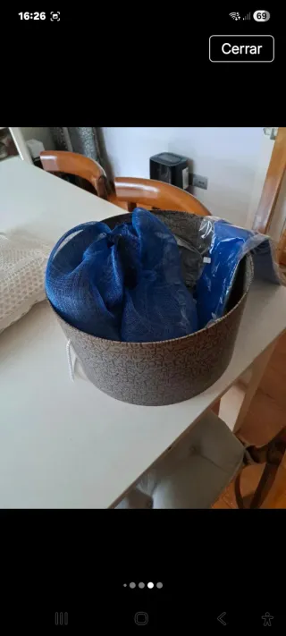 Tocado azul Klein Rosa Clará