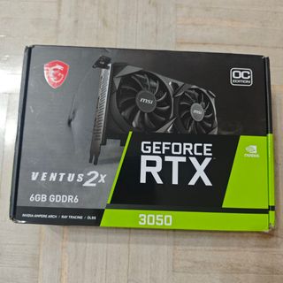 MSI RTX 3050 Ventus 2X 6GB GDDR6