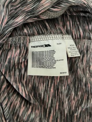 Trespass Top Senderismo Media Cremallera