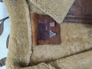 Chaqueta Piel Ovino Marrón