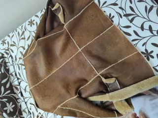 Chaqueta Piel Ovino Marrón