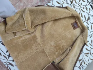 Chaqueta Piel Ovino Marrón