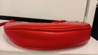 Bolso Rojo Lefties Tachuelas