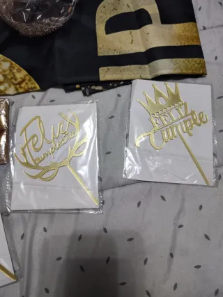 Set 90 Cumpleaños Corona y Banda