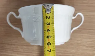 Juego Consomé Porcelana 24 Piezas